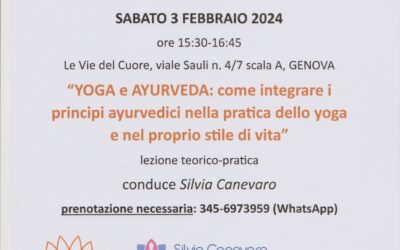 Yoga Porte Aperte – YANI 2024 – sabato 3 febbraio 2024